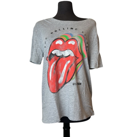 Rolling Stones Bravado Tee – 1975 Tour of the Americas Graphic Shirt SZ Large - Picture 2 of 13